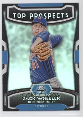 2012 Bowman Platinum - Top Prospects #TP-ZW - Zack Wheeler