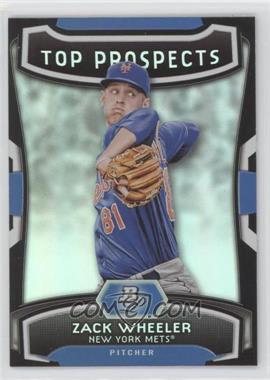 2012 Bowman Platinum - Top Prospects #TP-ZW - Zack Wheeler