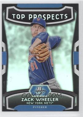 2012 Bowman Platinum - Top Prospects #TP-ZW - Zack Wheeler