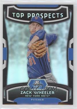 2012 Bowman Platinum - Top Prospects #TP-ZW - Zack Wheeler