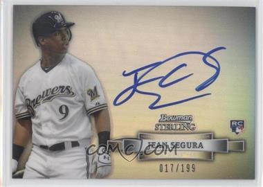 2012 Bowman Sterling - Autographed Rookie - Refractor #_JESE - Jean Segura /199