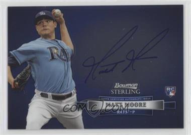 2012 Bowman Sterling - Autographed Rookie #BSAR-MM - Matt Moore