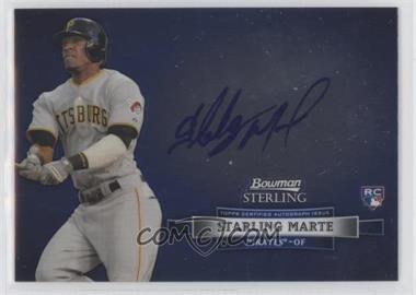 2012 Bowman Sterling - Autographed Rookie #BSAR-SM - Starling Marte