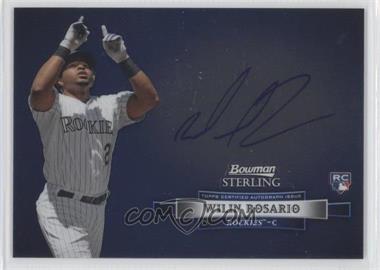 2012 Bowman Sterling - Autographed Rookie #BSAR-WR - Wilin Rosario