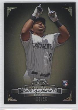 2012 Bowman Sterling - [Base] - Black Refractor #24 - Wilin Rosario /25