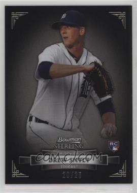 2012 Bowman Sterling - [Base] - Black Refractor #31 - Drew Smyly /25