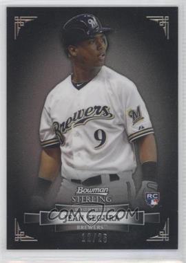 2012 Bowman Sterling - [Base] - Black Refractor #44 - Jean Segura /25