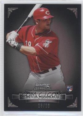 2012 Bowman Sterling - [Base] - Black Refractor #45 - Devin Mesoraco /25