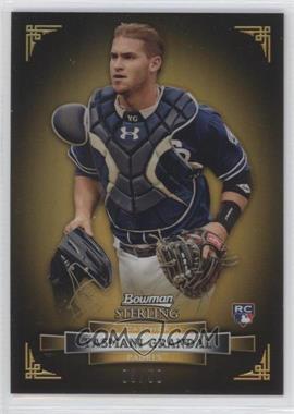 2012 Bowman Sterling - [Base] - Gold Refractor #12 - Yasmani Grandal /50