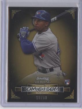 2012 Bowman Sterling - [Base] - Gold Refractor #9 - Anthony Gose /50