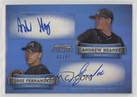 Andrew Heaney, Jose Fernandez #/99