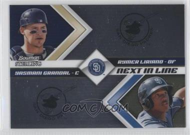 2012 Bowman Sterling - Next in Line #NIL10 - Yasmani Grandal, Rymer Liriano