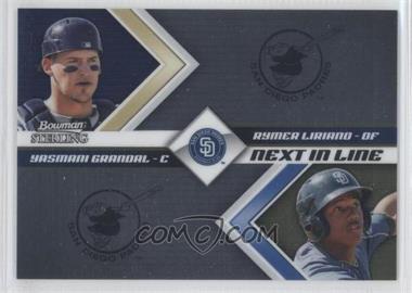 2012 Bowman Sterling - Next in Line #NIL10 - Yasmani Grandal, Rymer Liriano