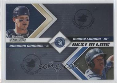 2012 Bowman Sterling - Next in Line #NIL10 - Yasmani Grandal, Rymer Liriano