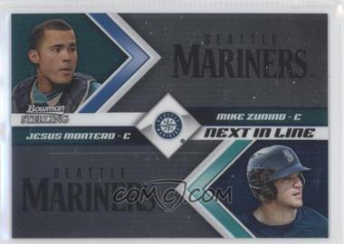 2012 Bowman Sterling - Next in Line #NIL2 - Jesus Montero, Mike Zunino