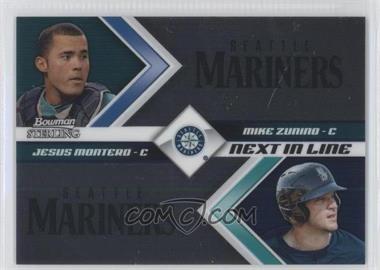 2012 Bowman Sterling - Next in Line #NIL2 - Jesus Montero, Mike Zunino