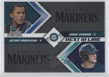 2012 Bowman Sterling - Next in Line #NIL2 - Jesus Montero, Mike Zunino