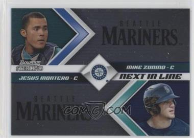 2012 Bowman Sterling - Next in Line #NIL2 - Jesus Montero, Mike Zunino