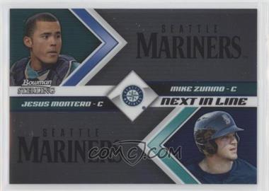 2012 Bowman Sterling - Next in Line #NIL2 - Jesus Montero, Mike Zunino