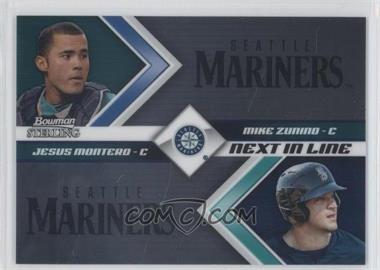 2012 Bowman Sterling - Next in Line #NIL2 - Jesus Montero, Mike Zunino