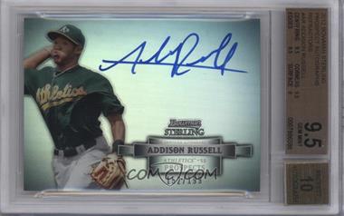 2012 Bowman Sterling - Prospect Autographs - Refractor #BSAP-AR - Addison Russell /199 [BGS 9.5 GEM MINT]