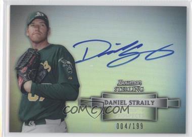 2012 Bowman Sterling - Prospect Autographs - Refractor #BSAP-DS - Daniel Straily /199
