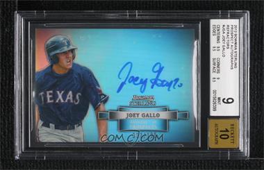 2012 Bowman Sterling - Prospect Autographs - Refractor #BSAP-JGA - Joey Gallo /199 [BGS 9 MINT]