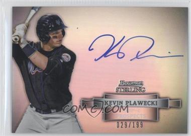 2012 Bowman Sterling - Prospect Autographs - Refractor #BSAP-KP - Kevin Plawecki /199