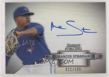 2012 Bowman Sterling - Prospect Autographs - Refractor #BSAP-MS - Marcus Stroman /199