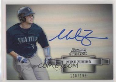 2012 Bowman Sterling - Prospect Autographs - Refractor #BSAP-MZ - Mike Zunino /199