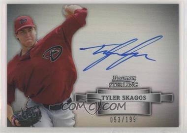 2012 Bowman Sterling - Prospect Autographs - Refractor #BSAP-TS - Tyler Skaggs /199 [EX to NM]