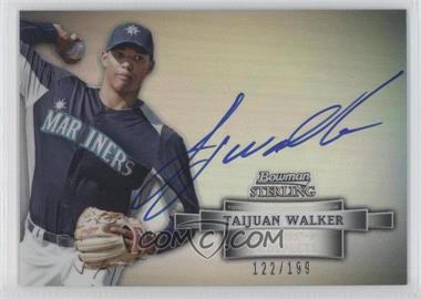 2012 Bowman Sterling - Prospect Autographs - Refractor #BSAP-TW - Taijuan Walker /199