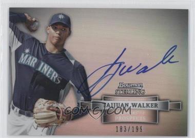 2012 Bowman Sterling - Prospect Autographs - Refractor #BSAP-TW - Taijuan Walker /199