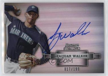 2012 Bowman Sterling - Prospect Autographs - Refractor #BSAP-TW - Taijuan Walker /199