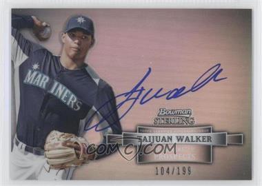 2012 Bowman Sterling - Prospect Autographs - Refractor #BSAP-TW - Taijuan Walker /199