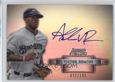 2012 Bowman Sterling - Prospect Autographs - Refractor #BSAP-VR - Victor Roache /199