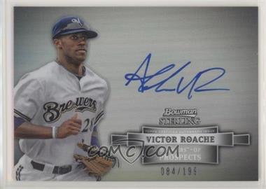 2012 Bowman Sterling - Prospect Autographs - Refractor #BSAP-VR - Victor Roache /199