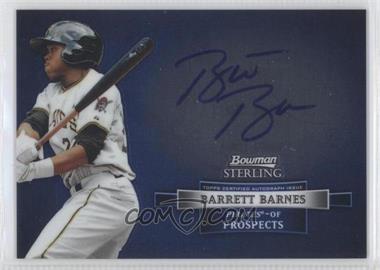 2012 Bowman Sterling - Prospect Autographs #BSAP-BB - Barrett Barnes