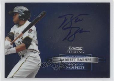 2012 Bowman Sterling - Prospect Autographs #BSAP-BB - Barrett Barnes