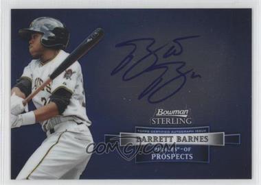 2012 Bowman Sterling - Prospect Autographs #BSAP-BB - Barrett Barnes