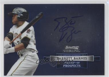 2012 Bowman Sterling - Prospect Autographs #BSAP-BB - Barrett Barnes