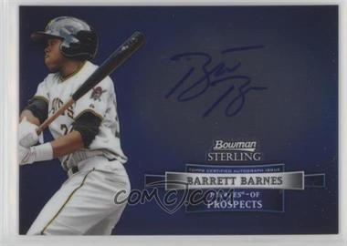 2012 Bowman Sterling - Prospect Autographs #BSAP-BB - Barrett Barnes