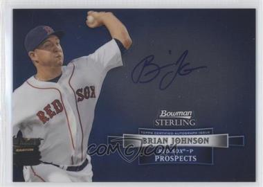 2012 Bowman Sterling - Prospect Autographs #BSAP-BJ - Brian Johnson