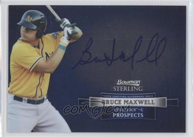 2012 Bowman Sterling - Prospect Autographs #BSAP-BM - Bruce Maxwell