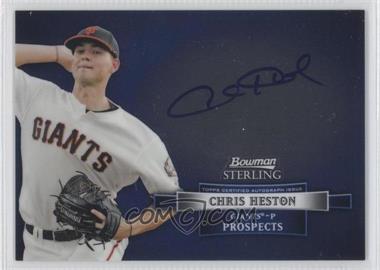 2012 Bowman Sterling - Prospect Autographs #BSAP-CHE - Chris Heston