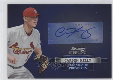 2012 Bowman Sterling - Prospect Autographs #BSAP-CK - Carson Kelly