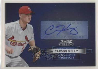 2012 Bowman Sterling - Prospect Autographs #BSAP-CK - Carson Kelly