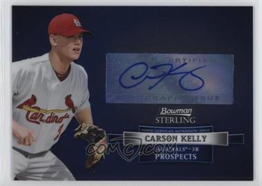 2012 Bowman Sterling - Prospect Autographs #BSAP-CK - Carson Kelly