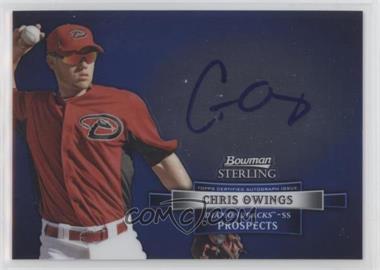 2012 Bowman Sterling - Prospect Autographs #BSAP-CO - Chris Owings