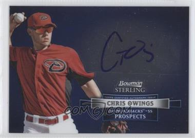 2012 Bowman Sterling - Prospect Autographs #BSAP-CO - Chris Owings